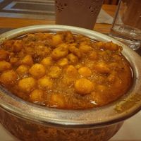 Chana masala   at New Marwadi Restaurant in Pokhara