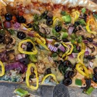 Veggie Pizza at Chattanooga Pizza Co in Chattanooga