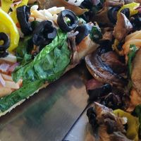 a slice of vegan heaven at Chattanooga Pizza Co in Chattanooga