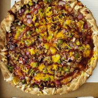 Barbecue pizza (forgot the specific name) at Chattanooga Pizza Co in Chattanooga