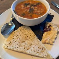 White bean and kale soup  at Picazzo's  in Glendale