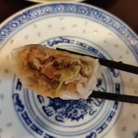 Inside the fried dumpling at LockCha 樂茶軒 - Admiralty in Hong Kong Island