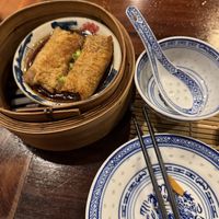 don’t really remember what this one was - steamed beancurd skin roll maybe?  at LockCha 樂茶軒 - Admiralty in Hong Kong Island