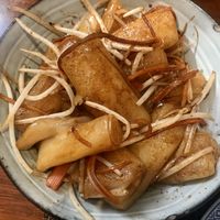 They’re noodles like rolled up unsure the name at LockCha 樂茶軒 - Admiralty in Hong Kong Island