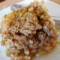 Postre de manzana. at Govinda in Barcelona