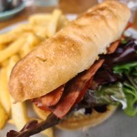 Vegan BLT at BT Dubs Cafe in Warburton