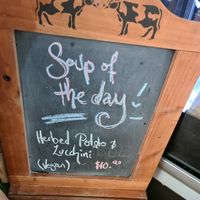 Vegan special at BT Dubs Cafe in Warburton