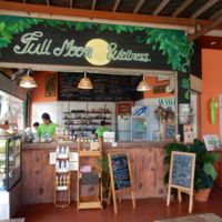 Inside at Full Moon Wellness Cafe in Chiang Rai