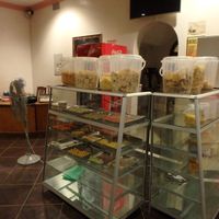 Snack Counter at Govindas in Mombasa