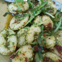 Vegan pesto gnocci at Amore in Newcastle-under-lyme