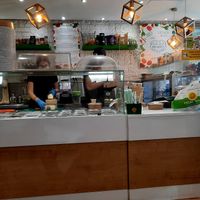 Salad bar at Healthy Harmony Piraeus in Piraeus