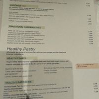 Menu at Healthy Harmony Piraeus in Piraeus