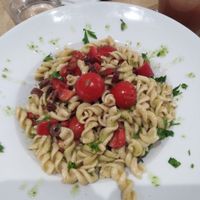 Pesto pasta salad at Healthy Harmony Piraeus in Piraeus