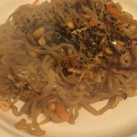 Shirataki with Asian inspired sauce at Chefnatura in Turin