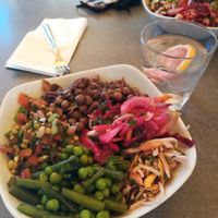 Big bowl of salad variations at No. 43 in Valletta