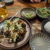 Mapo Tofu, Edamame, Jasmine Rice at Bowl Bowl Dumpling in Collingwood