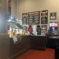 Cute atmosphere- has an upstairs .  at Old Moon Deli & Pie in Galveston