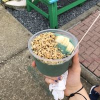 The Blue Majick bowl 💙 at Raw Juice Cafe in Flagler Beach