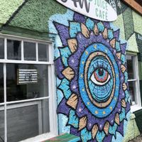 The exterior  at Raw Juice Cafe in Flagler Beach