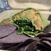 “Tuna” wrap  at Raw Juice Cafe in Flagler Beach