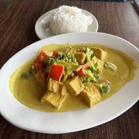 Curry Tofu  at Old Saigon Cafe in Houston