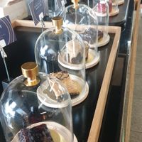 Sweets on display at Mahadeva's Kitchen in Pointcook