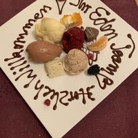 Sorbet ist vegan  at Eden Hotel in Bad Krozingen