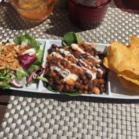 Black Bean & Cactus Taco at Bar Restaurant Chillers in Moraira