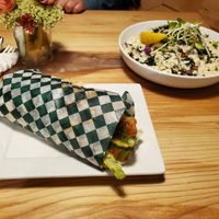 Cauliflower Wrap at Sprout in Nelson