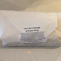 Massive wrap at City Cakes Bakery & Cafe in Midvale