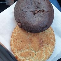 Double choc chip, Snickerdoodle cookie $2.25 each at City Cakes Bakery & Cafe in Midvale