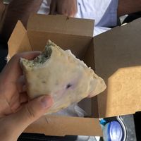 Blueberry lemon scone at City Cakes Bakery & Cafe in Midvale