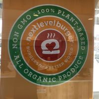 Wall sign at Next Level Burger - Brooklyn in Brooklyn