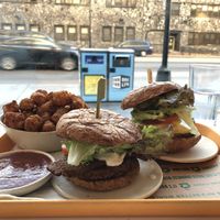 Burgers- my favorite is the all American cheese burger at Next Level Burger - Brooklyn in Brooklyn