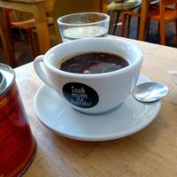 Coffee at Look Mum No Hands in London