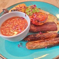 Plant based full English. at Look Mum No Hands in London