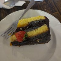 Jaffa cake at The Penny Farthing Cafe & Wine Bar in Cowbridge