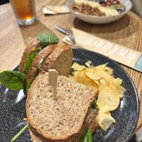 Vegan broodje “de Kas"  at Anne&Max in Haarlem