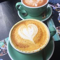 Tumeric latte at Anne&Max in Haarlem