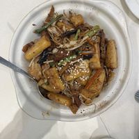 Rice noodle roll hotpot   at Sino Vegetarian Restaurant 大中華素食 in Kowloon