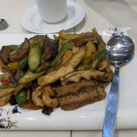 Veggie stir fry  at Sino Vegetarian Restaurant 大中華素食 in Kowloon