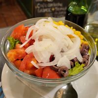 Salad at Corazon Contento in San Martin De Los Andes