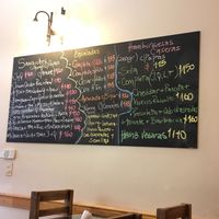 Menu at Corazon Contento in San Martin De Los Andes