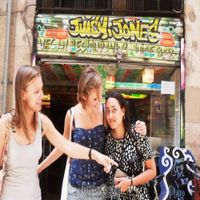 the entrance at Juicy Jones - Cardenal in Barcelona