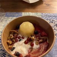Dessert vegan at Marclee in Paris
