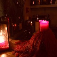 the bar at Marclee in Paris