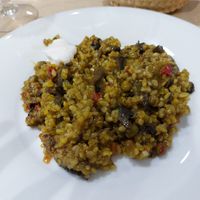 Paella at Summum in Lleida