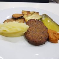 Veggie burger at Summum in Lleida