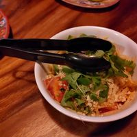 Salade épicé (som tam) at Chez Tao in Quebec