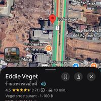  at Eddie's Vegetarian in Khon Kaen